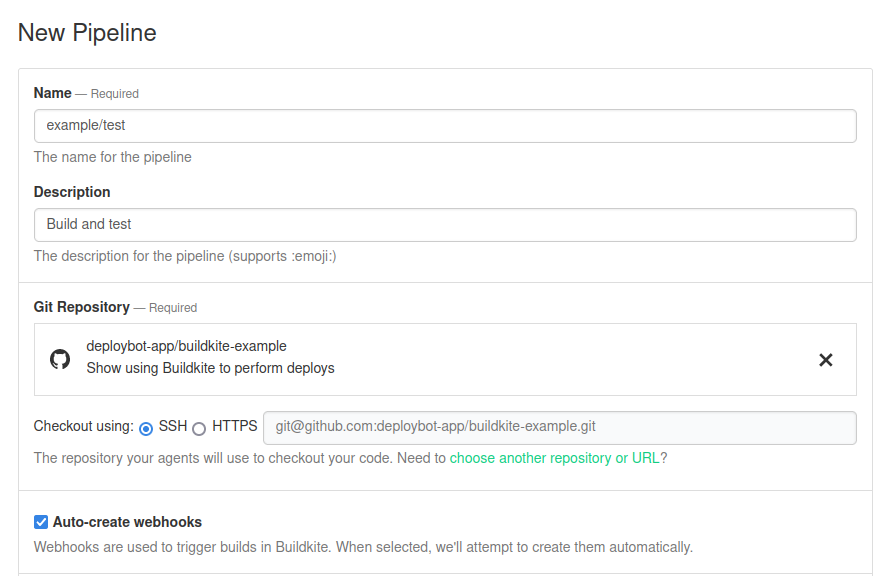 Buildkite Pipeline