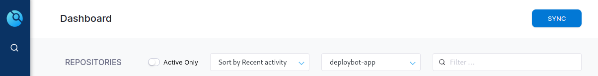Drone sync and find repo